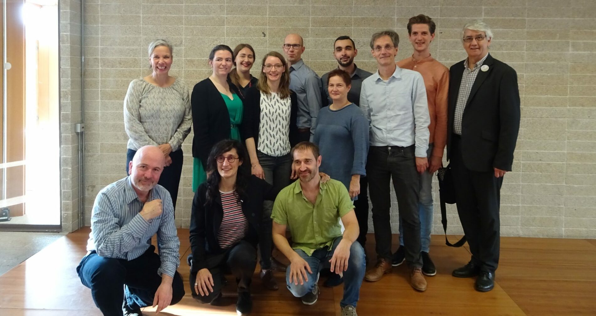 The project's partners in Madrid