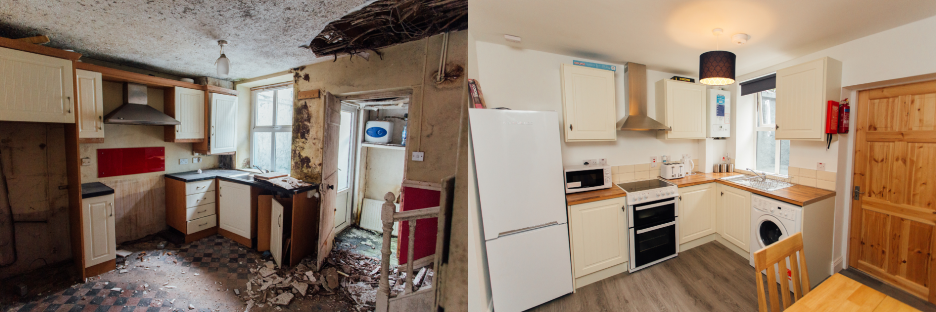 2.This Repair and Lease property resulted in the delivery of a three-bedroom home in the heart of Cork city. The Repair and Lease scheme enables owners of vacant properties who may not ordinarily have access to the funding required, to bring these properties up to the standard for rental property. 