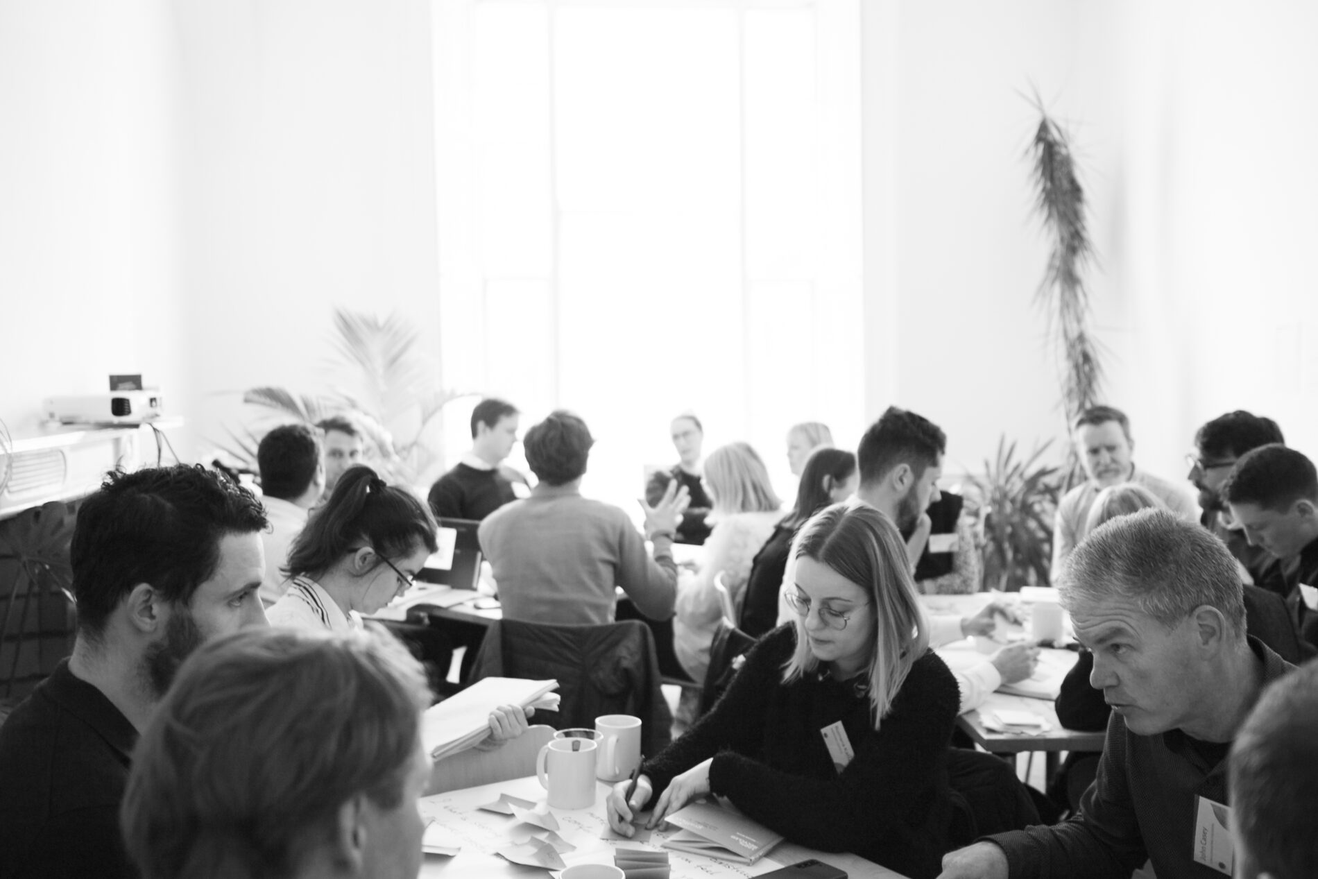 Our members during an workshop 