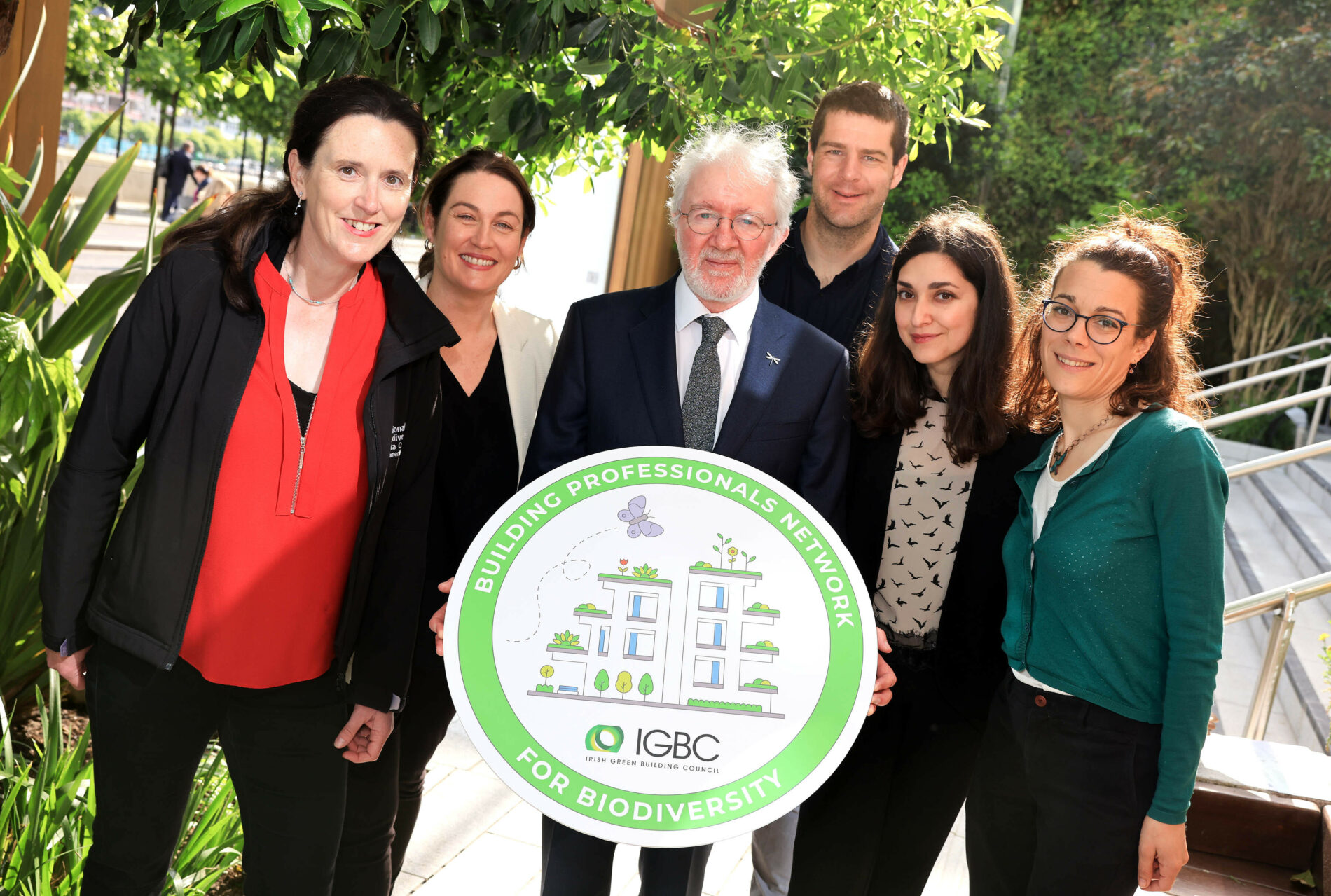 Minister for Heritage & Electoral Reform, Malcolm Noonan T.D at the launch of the Biodiversity & Built Environment Community of Practice